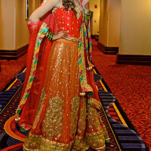Heavy Indian Lengha with Choli